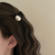 ヘアクリップ ミニバンスクリップ レディース ヘアアクセサリー 髪留め 髪飾り ヘアアレンジ 挟む パール調 フェイクパール 可愛い おしゃれ 女性 婦人 ワンポイント デイリー お出掛け