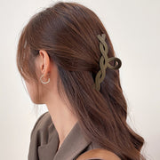 バンスクリップ ヘアクリップ レディース 女性 ヘアアクセサリー 髪留め 髪飾り まとめ髪 ヘアアレンジ シンプル ねじり おしゃれ 可愛い ファッション小物