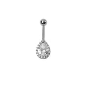 ボディピアス へそピアス 単品 1個 レディース 女性 アクセサリー バーベル型 雫 ドロップ型 へそピ ヘソピ ラインストーン キラキラ バナナバーベル カーブバーベル お洒落 可愛い 格好いい プレゼント ギフト 贈り物