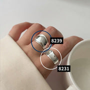 指輪 オープンリング レディース アクセサリー 太め 大きめ 細め 華奢 可愛い おしゃれ 上品 プレゼント ギフト シルバーカラー