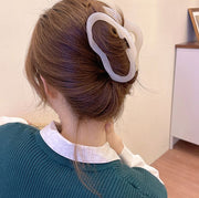 バンスクリップ ヘアクリップ レディース ヘアアクセサリー 髪留め 髪飾り 大きめ しっかり まとめ髪 ヘアアレンジ おしゃれ
