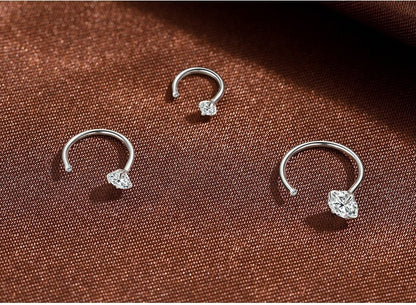 ピアス ハーフフープピアス 両耳用 レディース 女性 アクセサリー 商品画像5