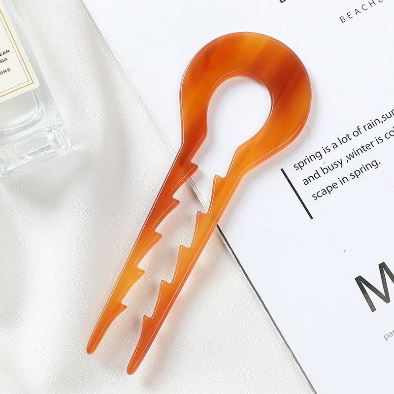 かんざし ヘアコーム U字コーム 簪 ヘアピン ヘアスティック 商品画像4
