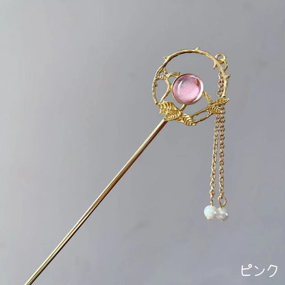 かんざし 簪 一本挿し ヘアアクセサリー キッズ ジュニア 商品画像4