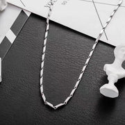 チェーンネックレス メンズ アクセサリー シンプル ひねり 首飾り 長さ 45cm 50cm 55cm 60cm カジュアル デイリー おしゃれ かっこいい ギフト プレゼント 贈り物 男性用 レディース 女性用 ユニセックス 男女兼用
