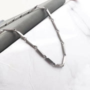 チェーンネックレス メンズ アクセサリー シンプル ひねり 首飾り 長さ 45cm 50cm 55cm 60cm カジュアル デイリー おしゃれ かっこいい ギフト プレゼント 贈り物 男性用 レディース 女性用 ユニセックス 男女兼用