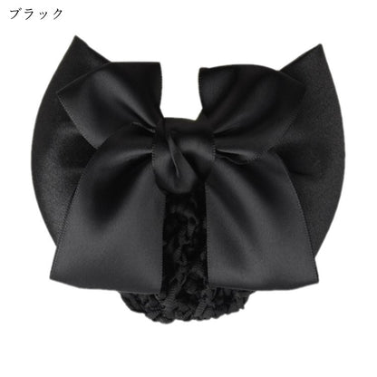 バレッタ ヘアネット 髪留め ヘアクリップ レディース 女性 商品画像2