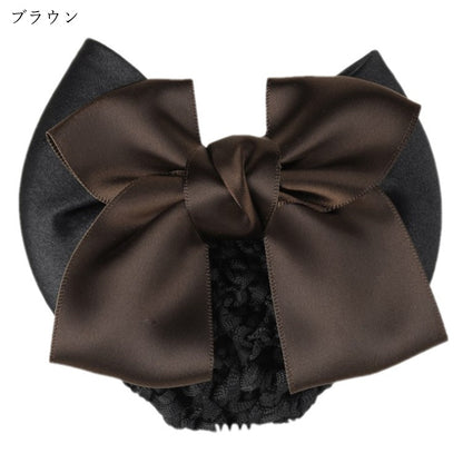 バレッタ ヘアネット 髪留め ヘアクリップ レディース 女性 商品画像3