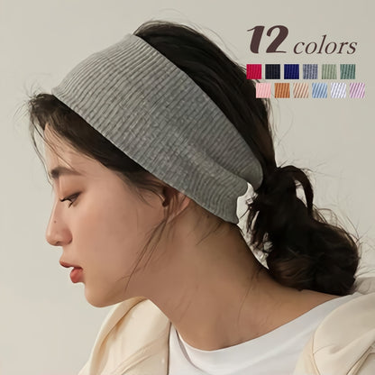 ヘアバンド ヘッドバンド レディース 女性 ヘアアクセサリー 無地 商品画像
