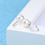 ピアス フェイクパール シンプル パール1個 フックピアス アクセサリー ジュエリー レディース おしゃれ 上品 パーティー フォーマル 冠婚葬祭 シルバー エレガント ラグジュアリー 結婚式 ファッション小物 女性 小さめ 8ミリ 8mm 入園 入学 セレモニー スーツ ドレス