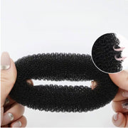 お団子メーカー シニヨンメーカー レディース 女性 女の子 ヘアアクセサリー お団子ヘアー オフホワイト ブラウン ブラック ヘアアレンジ かわいい 自然 簡単 おしゃれ ヘアドーナツ 可愛い