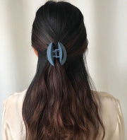 ヘアクリップ バンスクリップ レディース ヘアアクセサリー サークル ラウンド 丸型 まとめ髪 ヘアアレンジ おしゃれ かわいい