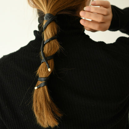 ワイヤーポニー ヘアワイヤー レディース 女性 ヘアアクセサリー 巻き付け 商品画像2