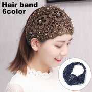 ヘアバンド ヘッドバンド ヘアターバン 幅広 ヘアアクセサリー レディース 女性 髪留め 髪飾り メッシュ フラワー 花柄 ヘアアアレンジ おしゃれ かわいい