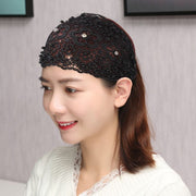 ヘアバンド ヘッドバンド ヘアターバン 幅広 ヘアアクセサリー レディース 女性 髪留め 髪飾り メッシュ フラワー 花柄 ヘアアアレンジ おしゃれ かわいい