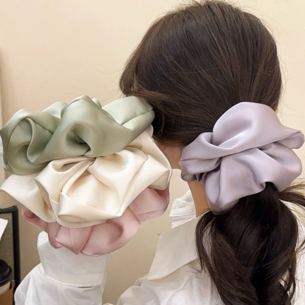 シュシュ ビッグ 大きい 大きめ ヘアゴム 髪ゴム 商品画像5