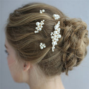 かんざし ヘアピン ヘアアクセサリー 5点セット 簪 髪留め 髪飾り パール調 和装 洋装 結婚式 着物 成人式 卒業式 フォーマル パーティ 振袖 留袖 髪留め まとめ髪 華やか お洒落 ヘアアレンジ