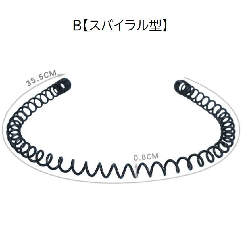 カチューシャ レディース メンズ ユニセックス ヘアアクセサリー 髪留め 商品画像3