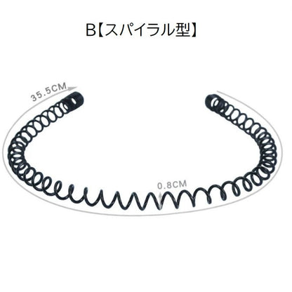 カチューシャ レディース メンズ ユニセックス ヘアアクセサリー 髪留め 商品画像3