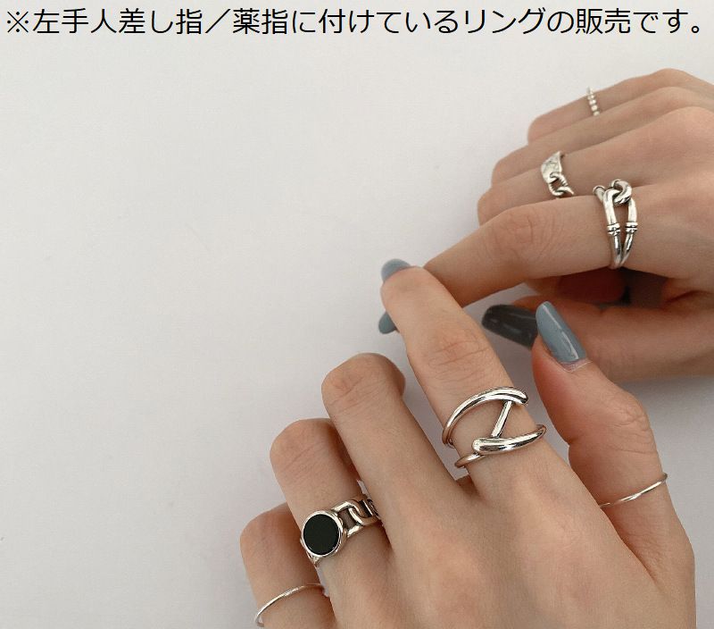 オープンリング 指輪 フリーサイズ レディース 女性 アクセサリー 商品画像2
