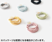 ヘアゴム 10本セット リングゴム レディース 髪飾り 髪留め ヘアアクセサリー まとめ髪 ヘアアレンジ 細め 無地 シンプル