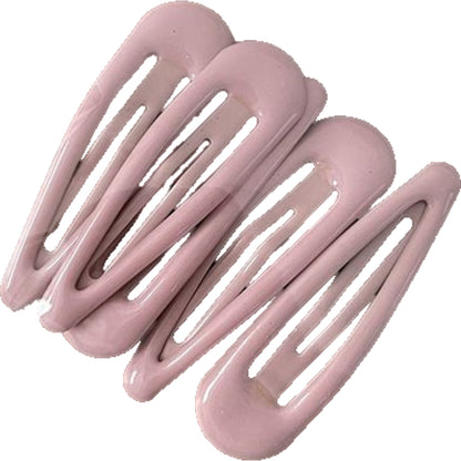 ヘアピン レディース 5個セット パッチン パッチンピン ヘアクリップ ピンク バリエーション画像
