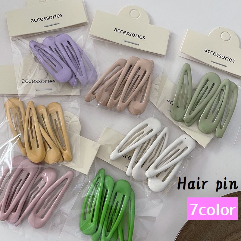 ヘアピン レディース 5個セット パッチン パッチンピン ヘアクリップ 商品画像
