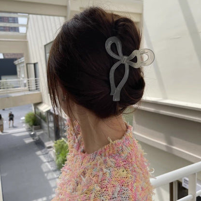 ヘアクリップ バンスクリップ リボン型 レディース 女性 婦人 商品画像5