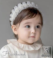 ヘアバンド ベビー 赤ちゃん 新生児 ヘアアクセサリー ヘッドドレス ヘッドバンド レース リボン フラワー お花 チュール おしゃれ かわいい 記念写真 写真撮影 結婚式 パーティー お呼ばれ お出かけ おめかし 幼児 女の子 ガールズ ホワイト ピンク 白