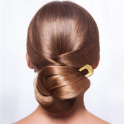 かんざし 簪 U字コーム 単品 1本 ヘアアクセアリー レディース ヘアスティック 髪飾り 髪留め ヘアアレンジ まとめ髪 挿すだけ 簡単 メタル シンプル 夜会巻き ゴールドカラー シルバーカラー ギフト プレゼント 女性用 婦人用