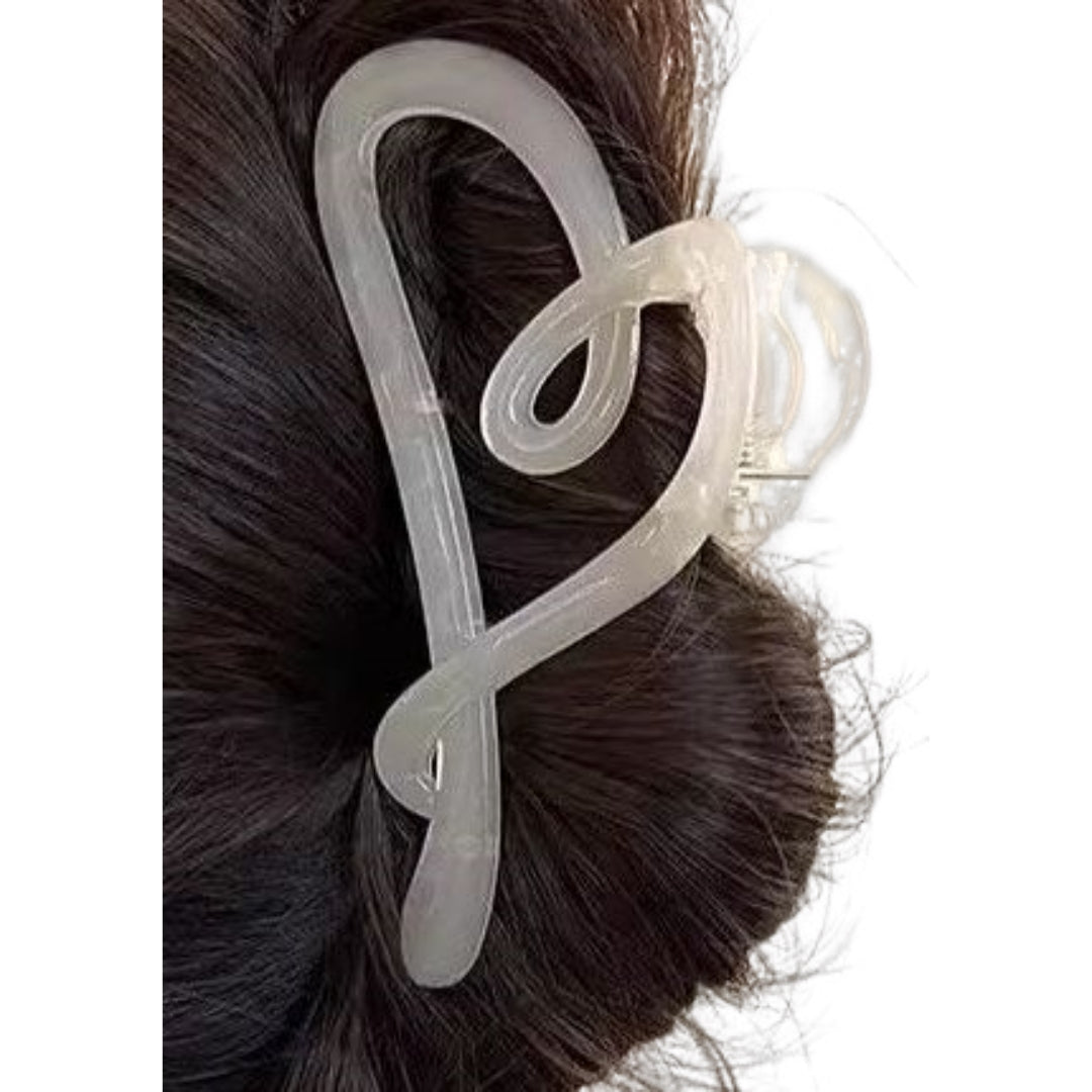 バンスクリップ ヘアクリップ 単品 ヘアアクセサリー 髪留め 大きめ 7 バリエーション画像
