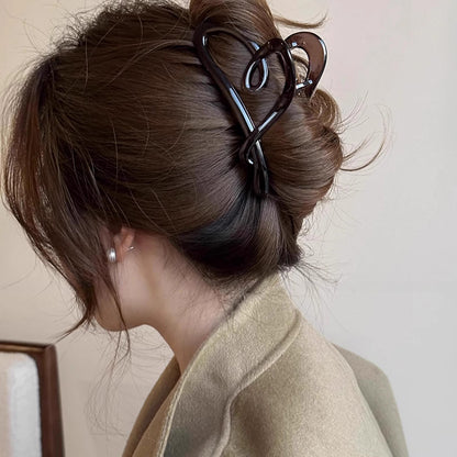 バンスクリップ ヘアクリップ 単品 ヘアアクセサリー 髪留め 大きめ 商品画像3