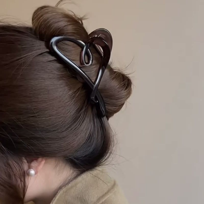 バンスクリップ ヘアクリップ 単品 ヘアアクセサリー 髪留め 大きめ 商品画像5