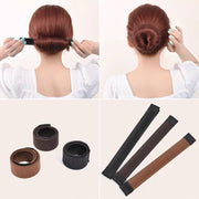 お団子メーカー シニヨンメーカー おだんごメーカー ヘアアクセサリー レディース ドーナツヘア 髪留め 髪飾り まとめ髪 くるくる 巻き付け お団子ヘア アップヘア 簡単 お手軽 女性用
