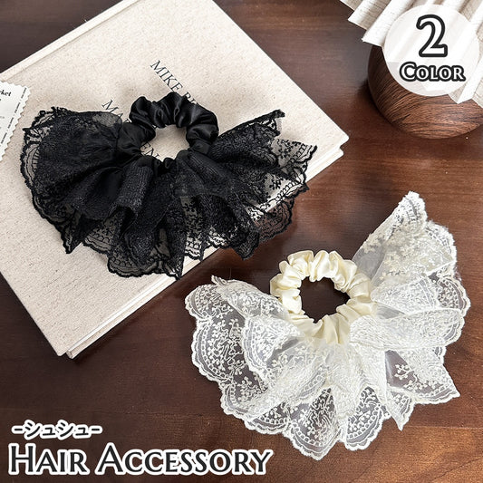 シュシュ 単品 1個 ヘアゴム ヘアアクセサリー 髪ゴム 商品画像