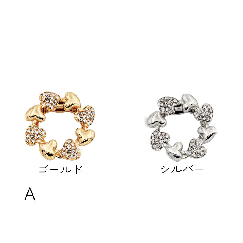 ブローチ レディース アクセサリー ゴールドカラー シルバーカラー フェイクパール 商品画像4