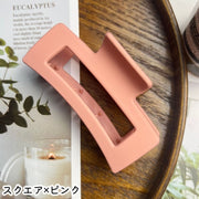 ヘアクリップ バンスクリップ レディース 女性 ヘアアクセサリー 髪留め 髪飾り まとめ髪 シンプル おしゃれ