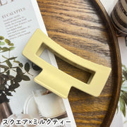 ヘアクリップ バンスクリップ レディース 女性 ヘアアクセサリー 髪留め 髪飾り まとめ髪 シンプル おしゃれ