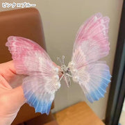 ヘアクリップ 髪留め 同色2個セット キッズ 子ども 子供 女の子 ヘアアクセサリー ファッション雑貨 ちょうちょ 蝶 バタフライ ワニクリップ くちばしクリップ フェイクパール 合金 ブルー パープル ゴールドカラー シルバーカラー 華やか かわいい キュート おしゃれ 盛装 イベント 誕生日 バースデイ パーティ
