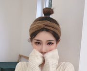 ヘアバンド ヘッドバンド ヘアアクセサリー ニット レディース 女性用 婦人用 ターバン まとめ髪 ねじり 幅広 ボリューム シンプル 無地 おしゃれ かわいい 普段使い デイリー お出かけ おウチ時間 大人女子