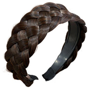 三つ編みカチューシャ ヘアアクセサリー レディース みつあみ 編み込み風 幅広 ヘアアレンジ 髪飾り ヘッドアクセ ヘッドバンド おしゃれ かわいい 上品 ボリュームアップ 自然 簡単 お出かけ カジュアル デイリー 普段使い 女性用
