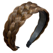 三つ編みカチューシャ ヘアアクセサリー レディース みつあみ 編み込み風 幅広 ヘアアレンジ 髪飾り ヘッドアクセ ヘッドバンド おしゃれ かわいい 上品 ボリュームアップ 自然 簡単 お出かけ カジュアル デイリー 普段使い 女性用