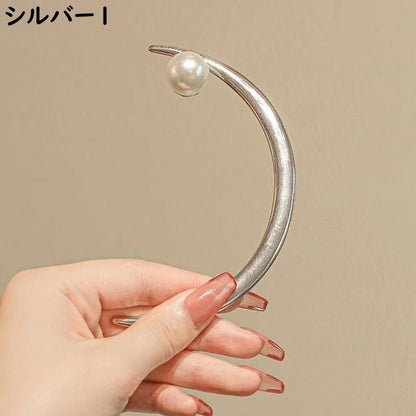 かんざし 簪 一本挿し レディース 三日月 大粒 商品画像5