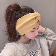 ヘアバンド レディース 女性 婦人 ヘッドバンド ファッション小物 ヘアアクセサリー ターバン 髪留め 無地 単色 シンプル クロス かわいい おしゃれ 伸縮性 お風呂 洗顔 前髪固定