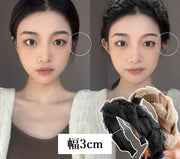 カチューシャ レディース おしゃれ ヘアバンド風 シンプル 幅広 ワイド ツイスト ヘッドアクセサリー 髪飾り 可愛い ヘアアクセ
