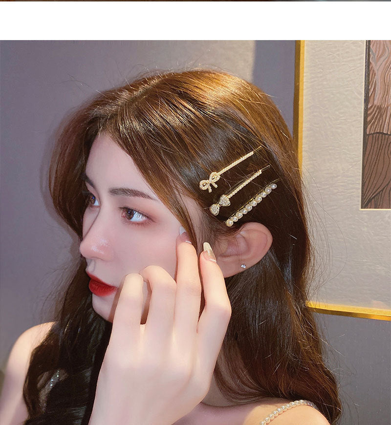 ヘアピン ヘアクリップ ヘアアクセサリー レディース 女性用 パール調 商品画像2