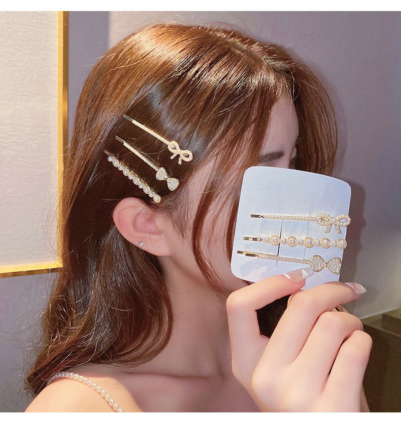 ヘアピン ヘアクリップ ヘアアクセサリー レディース 女性用 パール調 商品画像4