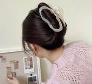バンスクリップ クロウクリップ ヘアクリップ レディース 女性 婦人 ヘアアクセサリー 髪飾り まとめ髪 シンプル ヘアアレンジ かわいい おしゃれ お出かけ