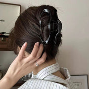 バンスクリップ クロウクリップ ヘアクリップ レディース 女性 婦人 ヘアアクセサリー 髪飾り まとめ髪 シンプル ヘアアレンジ かわいい おしゃれ お出かけ