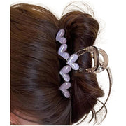 ヘアクリップ バンスクリップ レディース 女性 ヘアアクセサリー 髪留め 髪飾り まとめ髪 ヘアアレンジ アップスタイル 簡単 可愛い おしゃれ お出掛け